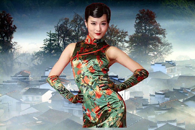 几个镜头之后,原本空旷的“舞厅,都站满了拿着斧头与老大起舞的小弟。